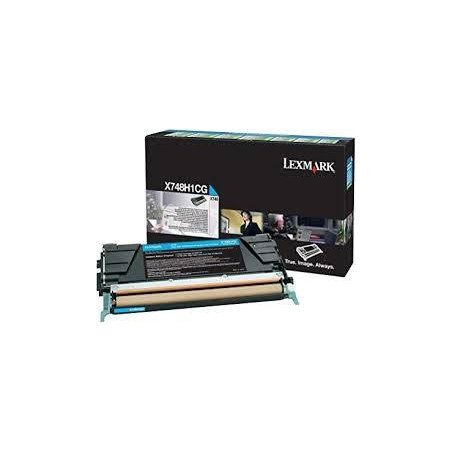 X748H1CG LEXMARK TONER LASER CIAN 10.000 PGINAS RETORNABLE X/748DE/7