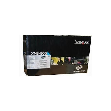 X748H3CG LEXMARK TONER LASER X748 COLOR CIAN