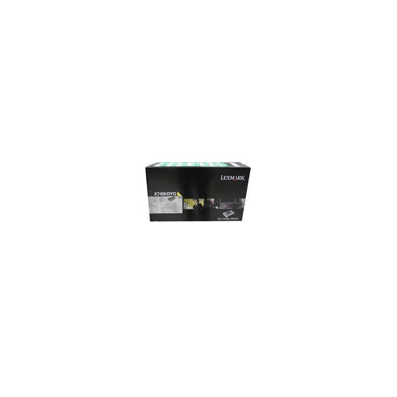 X748H3YG LEXMARK TONER LASER X748 COLOR AMARILLO