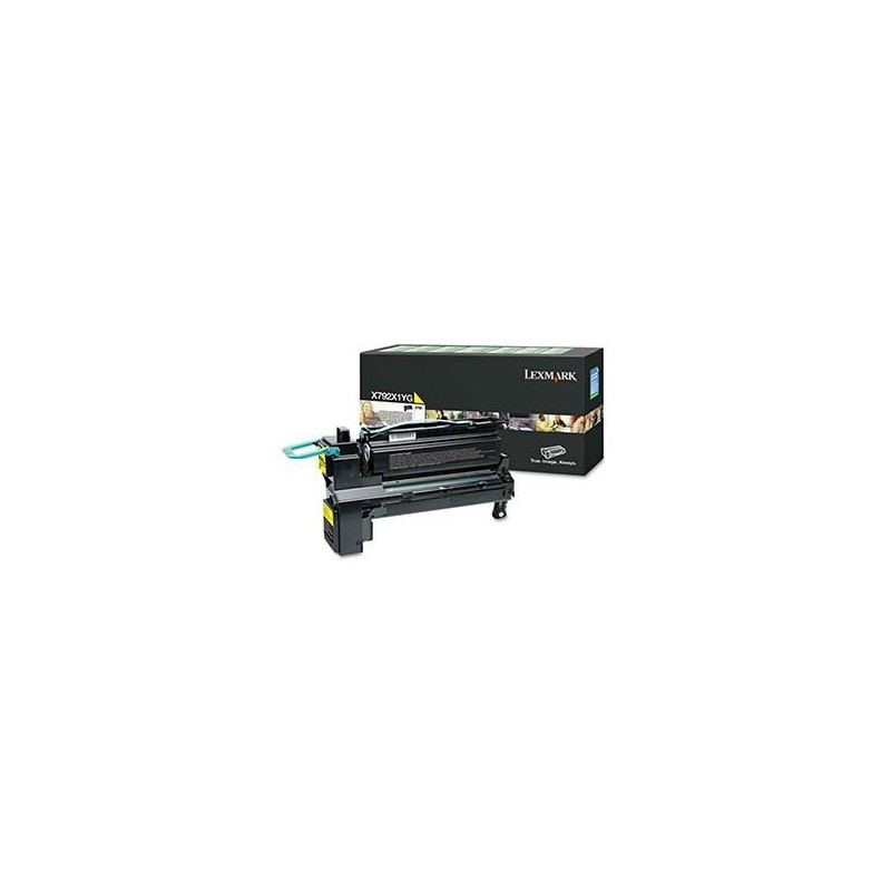 X792X1YG LEXMARK X792 TONER AMARILLO RETORNABLE