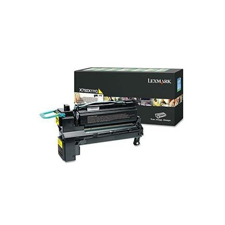 X792X1YG LEXMARK X792 TONER AMARILLO RETORNABLE