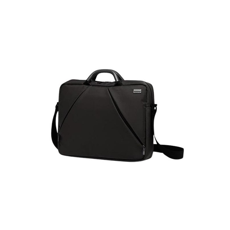 LN2703N LEXON FUNDA PARA ORDENADOR PORTÁTIL 16" Y PORTADOCUMENTOS NEGRO