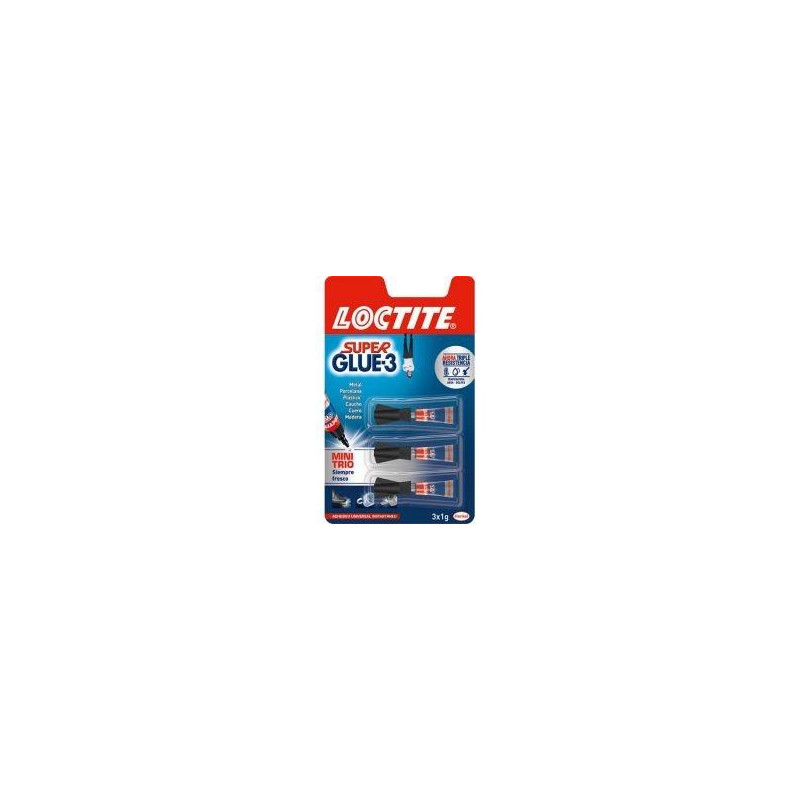 2229418/2229419/2640 LOCTITE SG3 MINI-T ADHESIVO INSTANTÁNEO 3X1G