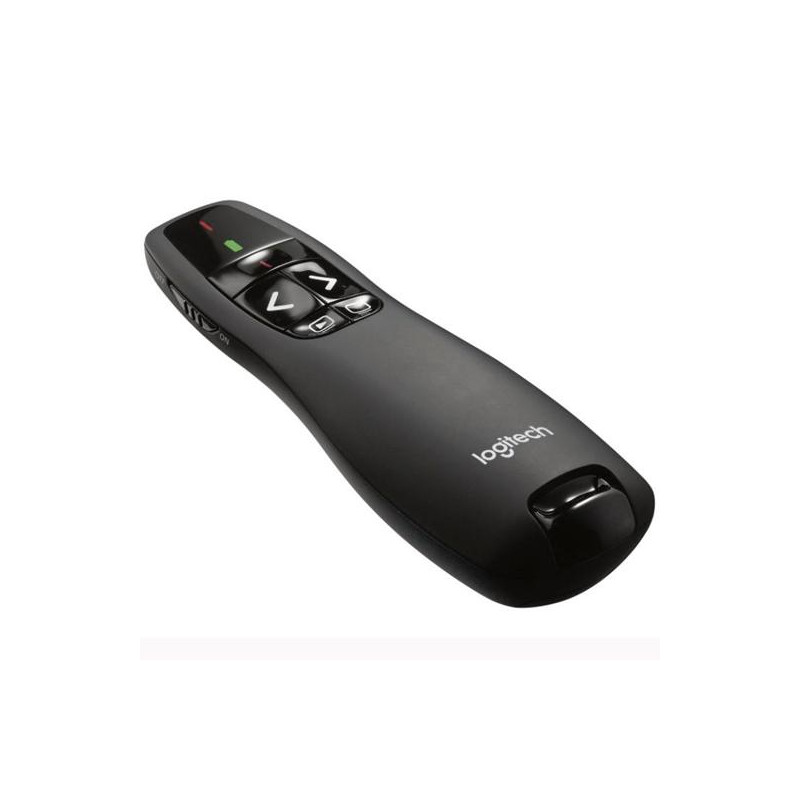 910-001356 LOGITECH PUNTERO R400 LASER ROJO INALÁMBRICO NEGRO