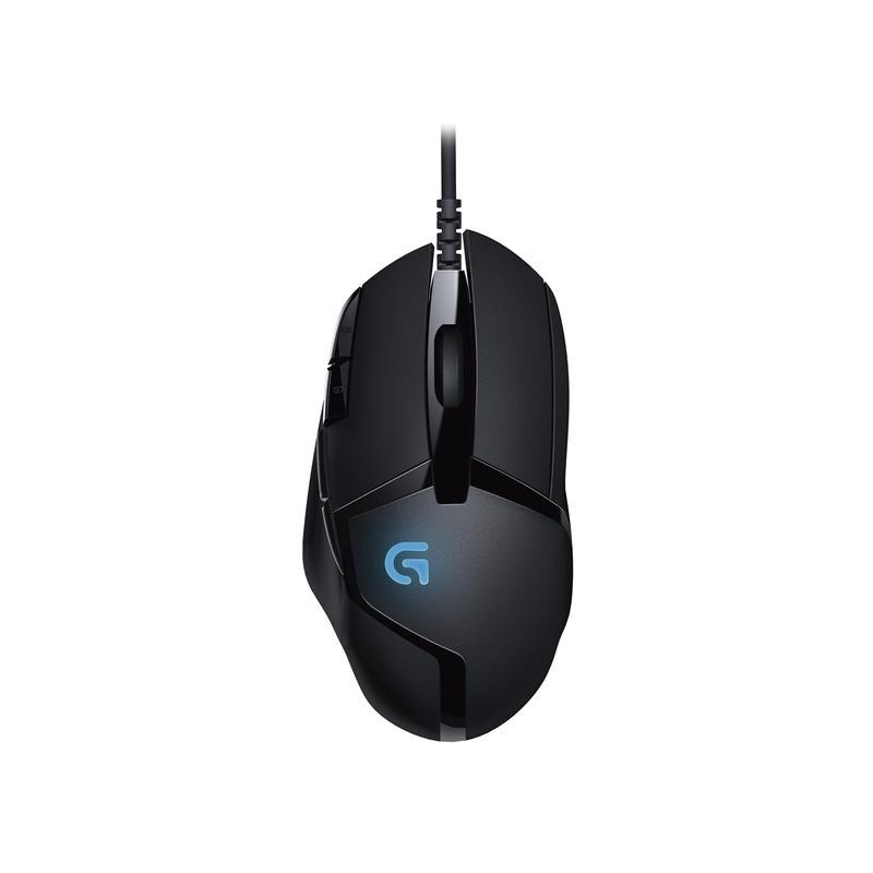 910-004068 LOGITECH RATÓN GAMING G402 HYPERION FURY CABLE USB ERGONÓMICO NEGRO