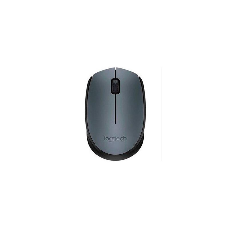 910-004642 LOGITECH RATÓN M170 INALÁMBRICO 1000PPP AMBIDIESTRO 2 BOTONES GRIS