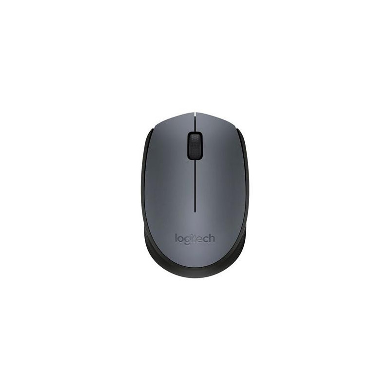 910-004798 LOGITECH RATÓN B170 INALÁMBRICO 1000PPP AMBIDIESTRO 2 BOTONES GRIS/NEGRO