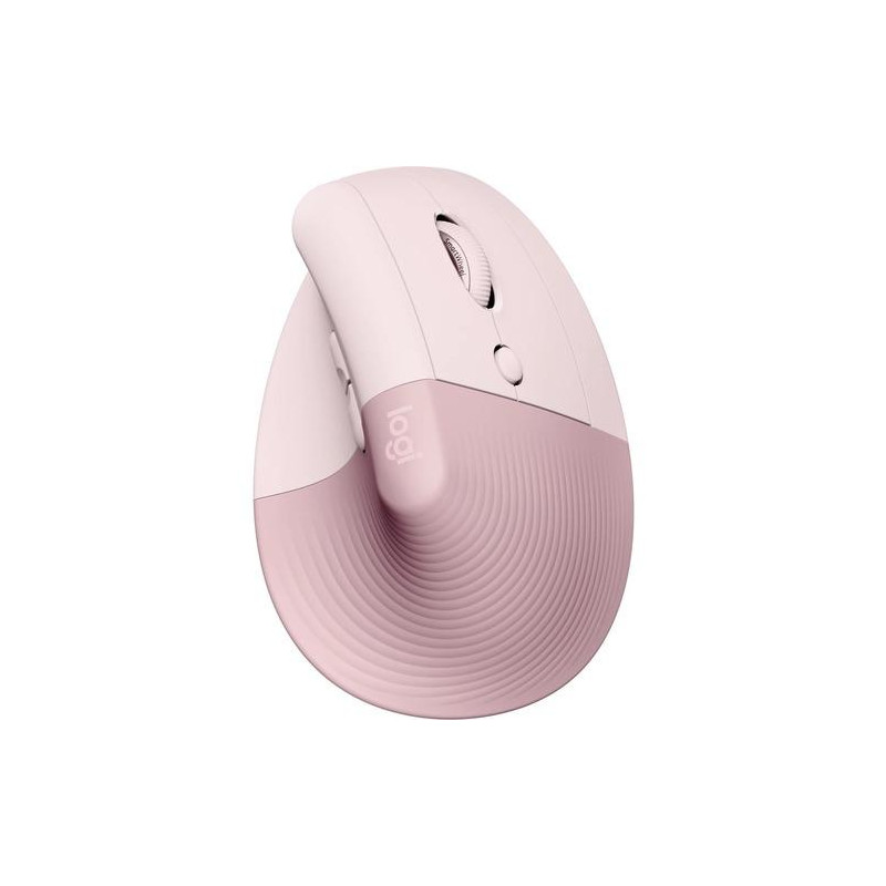 910-006478 LOGITECH RATÓN AVANZADO MX ERGONÓMICO VERTICAL INALÁMBRICO 4000PPP DIESTRO ROSA