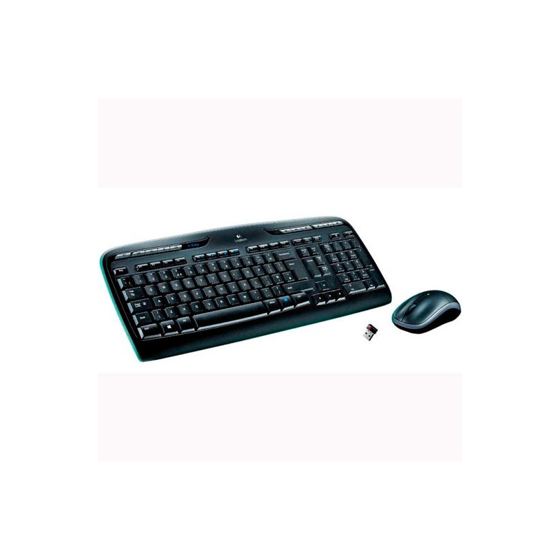 920-003978 LOGITECH COMBO TECLADO + RATÓN MK330 INALÁMBRICO NEGRO