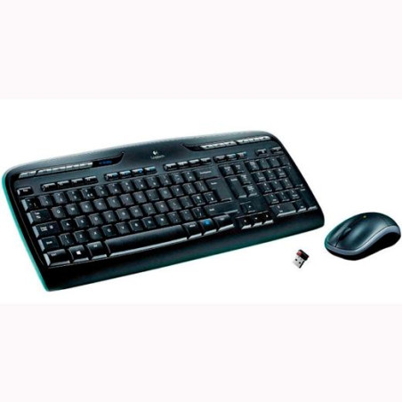 920-003978 LOGITECH COMBO TECLADO + RATÓN MK330 INALÁMBRICO NEGRO