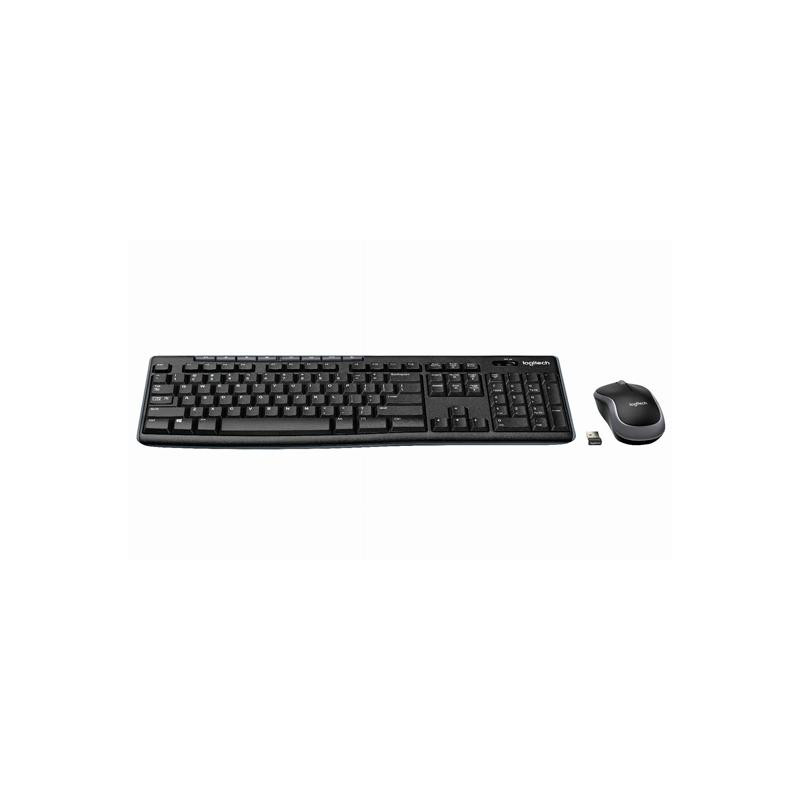 920-004513 LOGITECH COMBO TECLADO + RATÓN DESKTOP MK270 INALÁMBRICO QWERTY ESPAÑOL NEGRO