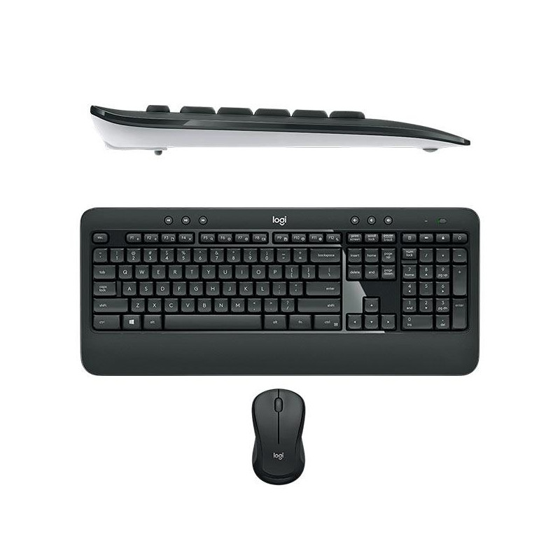 920-008680 LOGITECH COMBO TECLADO + RATÓN MK540 INALÁMBRICO NEGRO