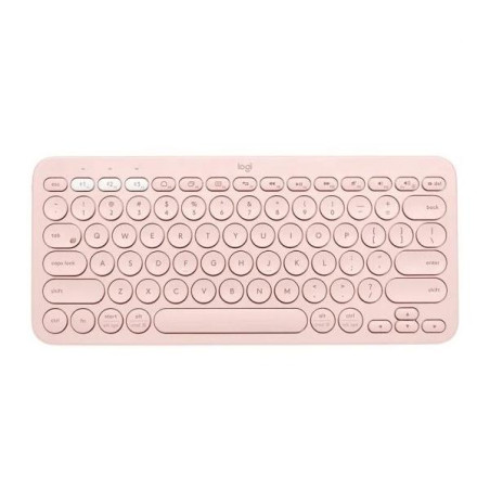 920-009587 LOGITECH TECLADO K380 BLUETOOTH PARA TRES DISPOSITIVOS ROSA