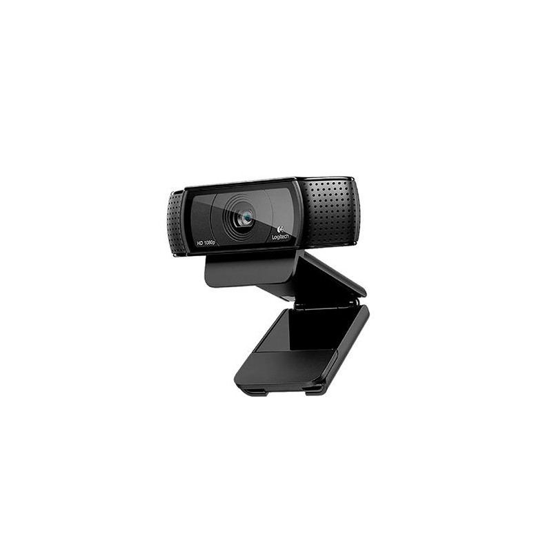 960-001055 LOGITECH WEBCAM C920 FULL HD CON MICRÓFONO CON AUDIO ESTÉREO 15MP USB 2.0 NEGRO