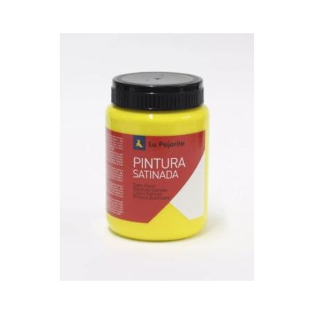 110422 LA PAJARITA TÉMPERA ESCOLAR BOTE DE 35ML SATINADA AMARILLO ORO L-02