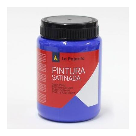 110713 LA PAJARITA TÉMPERA ESCOLAR BOTE DE 375ML SATINADA AZUL ULTRAMAR L-11