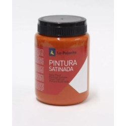 111322 LA PAJARITA TÉMPERA ESCOLAR BOTE DE 35ML SATINADA NARANJA L-06