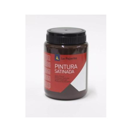 111822 LA PAJARITA TÉMPERA ESCOLAR BOTE DE 35ML SATINADA MARRON SOMBRA TOSTADA L-15