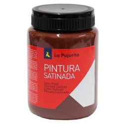 169113 LA PAJARITA TÉMPERA ESCOLAR BOTE DE 375ML SATINADA CASTAÑO L-32