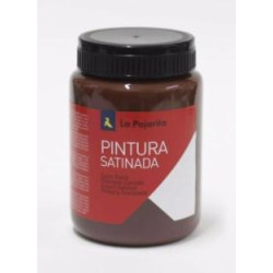 169122 LA PAJARITA TÉMPERA ESCOLAR BOTE DE 35ML SATINADA MARRON CASTAÑO L-32