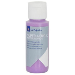 179076 LA PAJARITA PINTURA SUPER ACRYLIC A-17 60ML LAVANDA