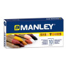 MNC00045 MANLEY CERAS ESTUCHE 10 UD SURTIDO TONOS DE LA PIEL