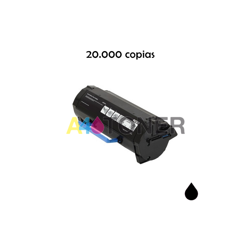 Toner compatible Konica Minolta TNP44 / TNP44 / TNP-46 / TNP-46 genérico a konica Minolta A6VK01H / A6VK01W