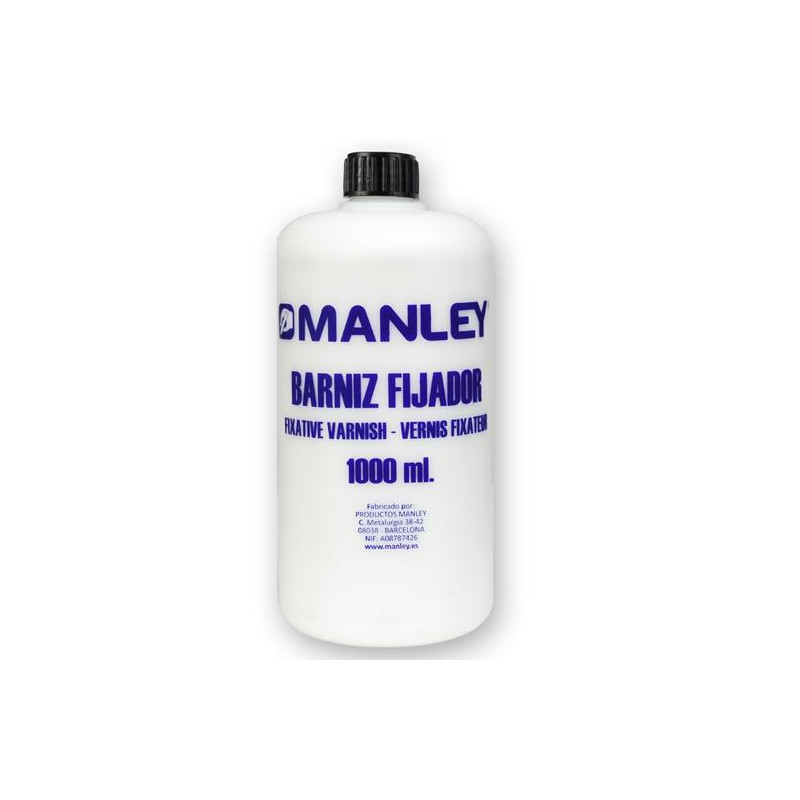 MND00350 MANLEY BARNIZ PLASTICO FIJADOR 1000ML