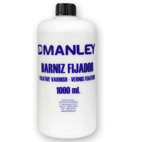 MND00350 MANLEY BARNIZ PLASTICO FIJADOR 1000ML