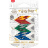 119514 MAPED GOMA HARRY POTTER 3 CASAS DE HOWARTS TRIANGULAR EN BLISTER DE 3