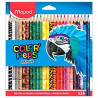 832224 MAPED LÁPICES DE COLORES ANIMALS COLOR´PEPS SURTIDOS ESTUCHE 24 UD