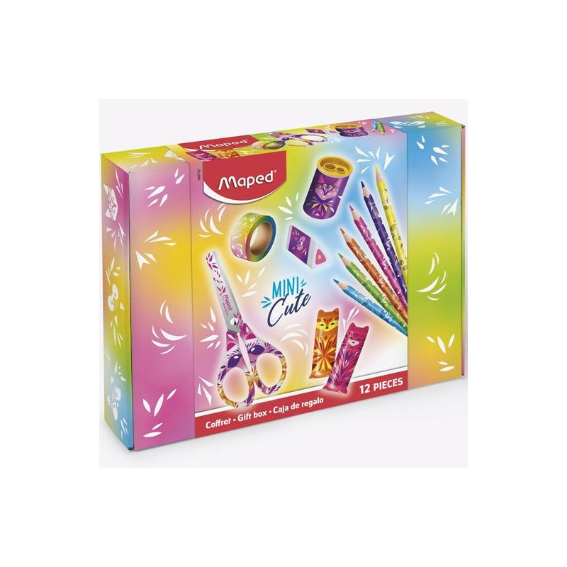 899789 MAPED ESTUCHE REGALO MINI CUTE 12 PIEZAS