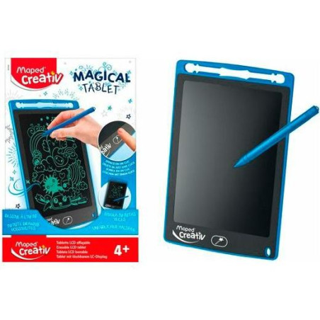 907039 MAPED TABLERO DE LECTURA Y ESCRITURA MAGICAL TABLET CON PANTALLA LCD +4 AÑOS