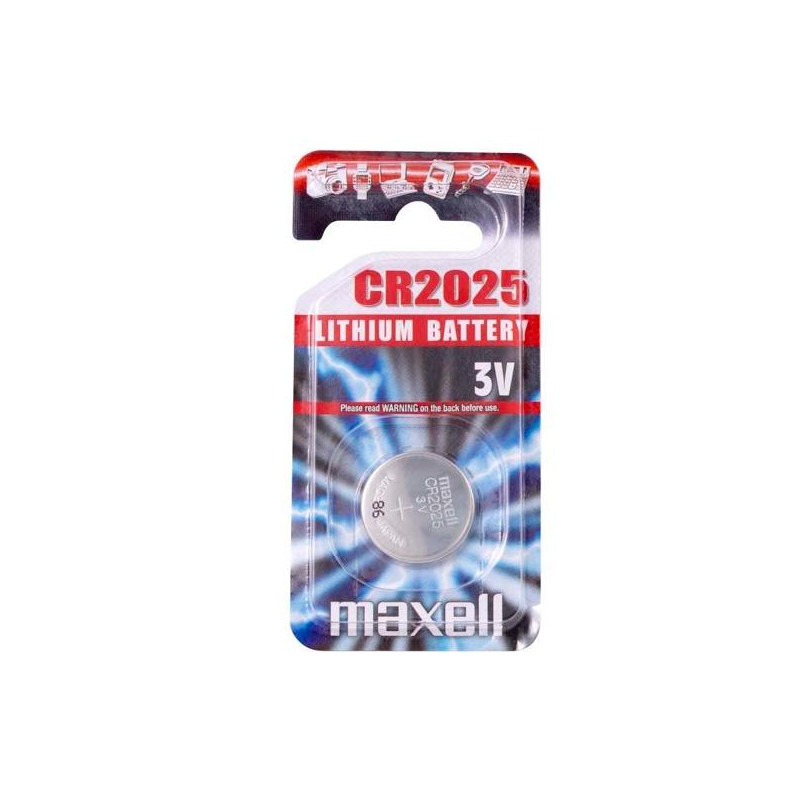 CR2025-B1 MXL MAXELL PILAS PLANAS DE LITIO 3V - CR2025