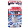 CR2025-B1 MXL MAXELL PILAS PLANAS DE LITIO 3V - CR2025