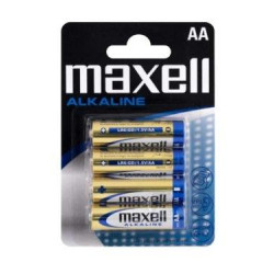 LR06-B4 MXL MAXELL PILAS ALCALINAS AA - LR06- PACK 4 UDS