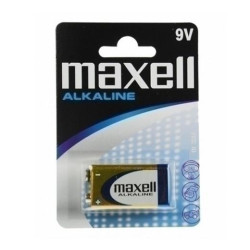 LR09-B1 MXL MAXELL PILAS ALCALINAS DE 9V - 6LR61- PACK 1 UD