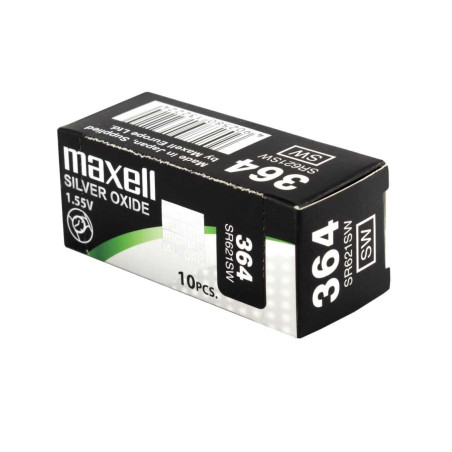 SR0621SW MXL MAXELL MICRO PILAS PLANAS ÓXIDO DE PLATA 1