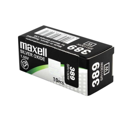 SR1130W MXB MAXELL MICRO PILAS PLANAS ÓXIDO DE PLATA 1