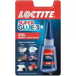 2586797/2599803 LOCTITE SUPER GLUE-3 ADHESIVO INSTANTÁNEO XXL 20GR