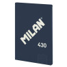 57242G48B MILAN LIBRETA ENCOLADA A4 48H PAPEL 95GR PAUTADO 1 LÍNEA 7MM SERIE 1918 AZUL