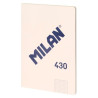 57243G48BG MILAN LIBRETA ENCOLADA A4 48H PAPEL 95GR CUADRICULADO SERIE 1918 BEIGE