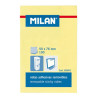 85601 MILAN BLOC NOTAS ADHESIVAS REMOVIBLES 100H 50X76 AMARILLO CLARO