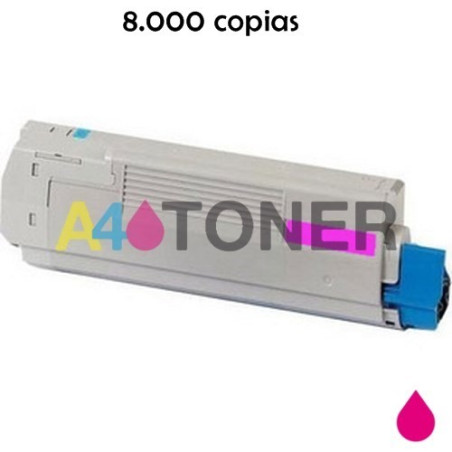 Toner Oki C831 / C840 / C841 magenta compatible con Oki 44844506