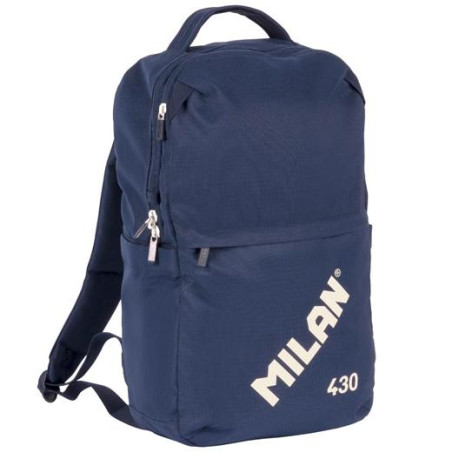 624201SNCB MILAN MOCHILA URBANA COMPACTA CON CIERRE DE SEGURIDAD 15L COLECCIÓN 430 SINCE 1918 AZUL