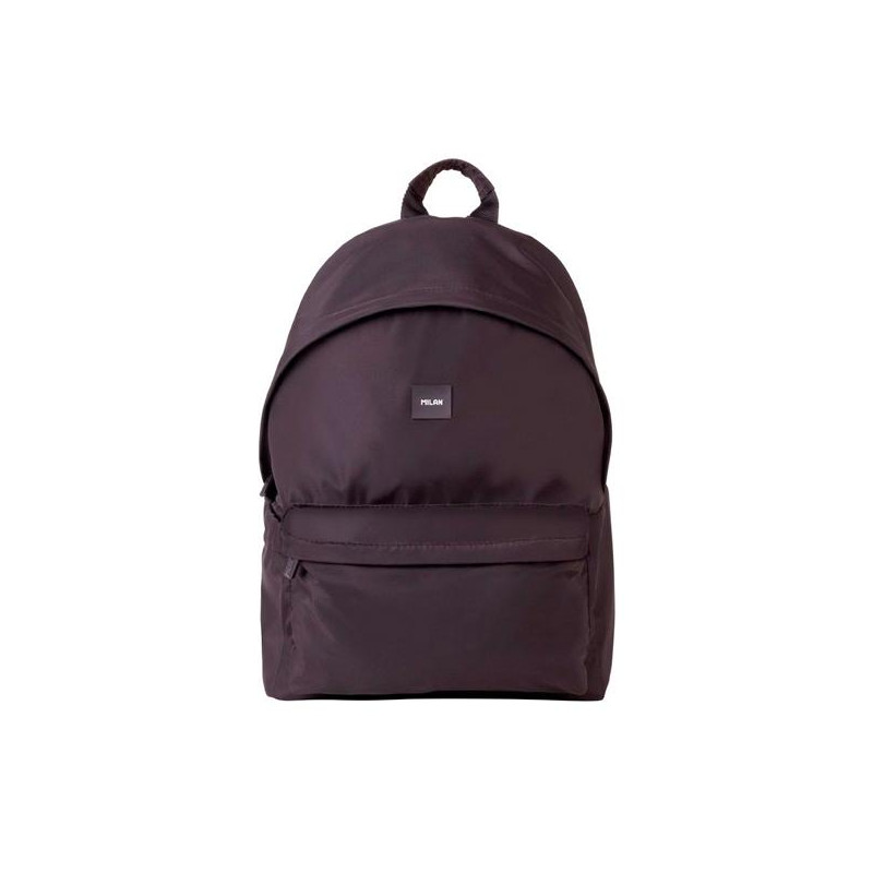 624605DW MILAN MOCHILA URBANA CLÁSICA 2 CREMALLERAS 22L SERIE SHADOW NEGRO