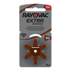 RAYAE312 RAYOVAC PILA DE AUDIFONO ZINC 312AE 1