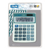 40925BL MILAN CALCULADORA AZUL 12 DIGITOS DUAL BLISTER