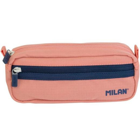 081148SNCP MILAN PORTATODO RECTANGULAR 2 CREMALLERAS SERIE 1918 ROSA