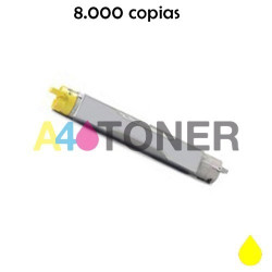Toner Xerox phaser 6300 amarillo compatible con 106r01084